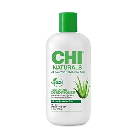 Chi by CHI NATURALS with ALOE VERA HYDRATING CONDITIONER 12 OZ for UNISEX