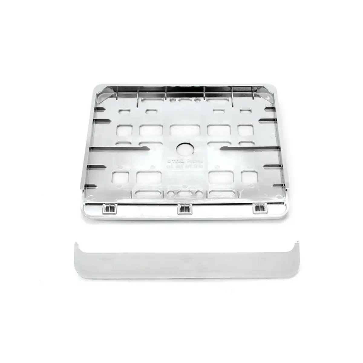 Licence plate frame- motocycle, metalic