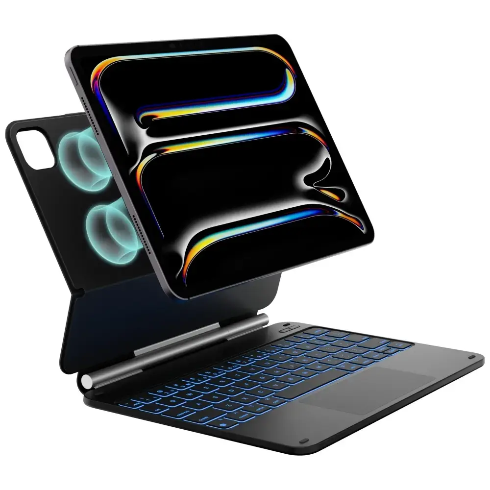 Case Typecase Edge with keyboard for iPad Pro 11" 2024/2025 black