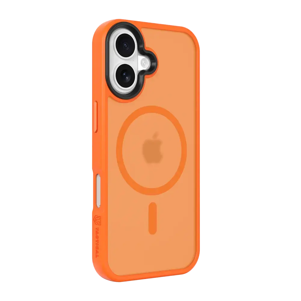 Tactical MagForce Hyperstealth maciņš ar MagSafe atbalstu telefonam iPhone 17 oranžs