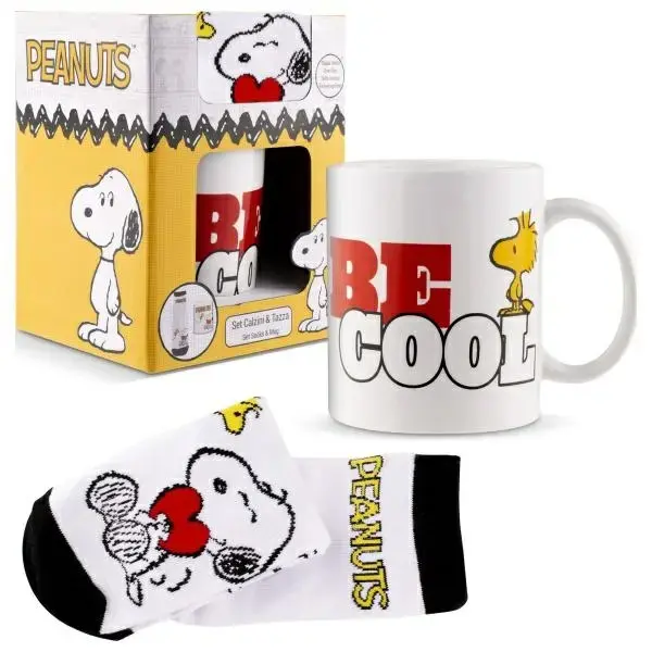 Coriex Peanuts gift set – mug with socks set1 10744