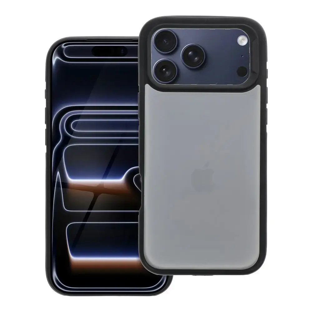 NEO maciņš telefonam iPhone 17 Pro Max melns