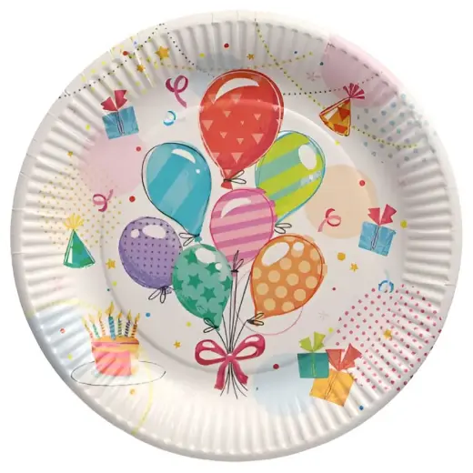 Šķīvis papīra Fete 10gb 23cm