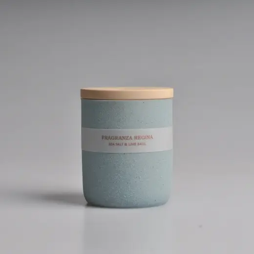 Aromātiskā svece Sea salt & Lime Basil 230gr, +|- 35h