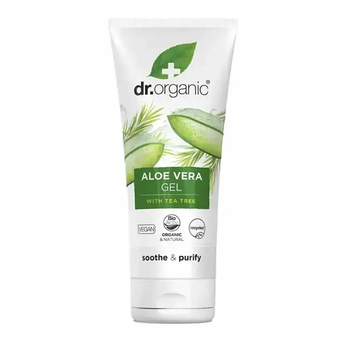 Dr Organic Aloe Vera Gel With Tea Tree 200ml