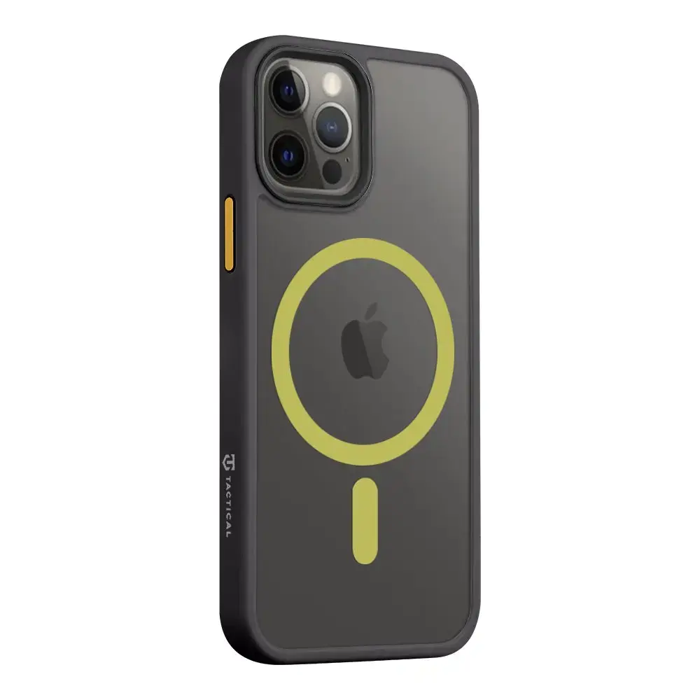 Tactical MagForce Hyperstealth 2.0 Cover for iPhone 12|12 Pro Black|Yellow
