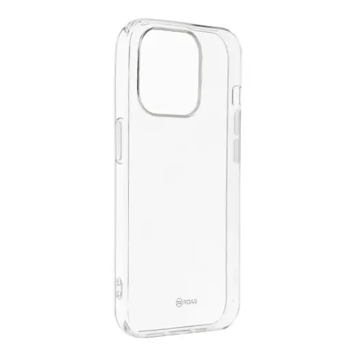 ROAR ALL DAY COLORFUL JELLY phone case for iPhone 15 Pro transparent