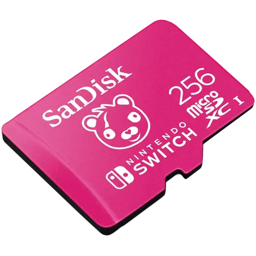 SANDISK Nintendo MicroSD UHS I Card - Fortnite Edition, Cuddle Team, 256GB