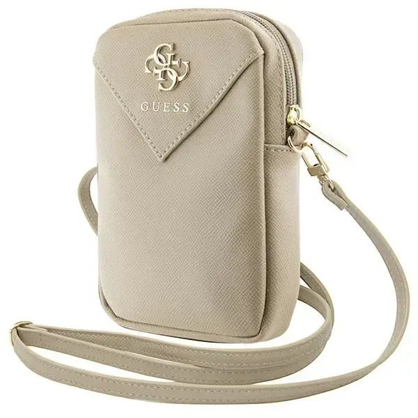 Guess Torebka GUWBZPGSTEGD złoty|light gold Zip Triangle 4G