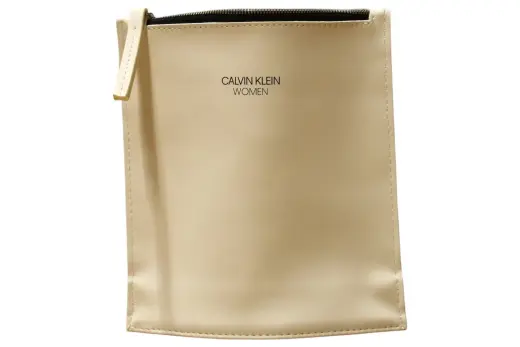 Calvin Klein, Calvin Klein, GWP Textile Pouch, White