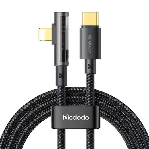 McDodo CA-3390 data transfer and charging cable | USB-C to Lightning | 36W | 1.2m | black