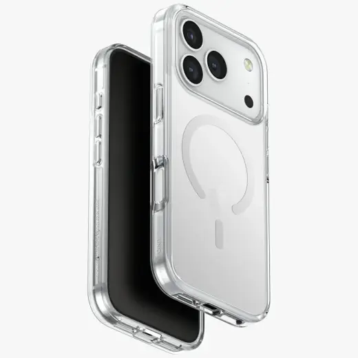 UNIQ Clario Case for iPhone 17 Pro Magclick Charging Transparent
