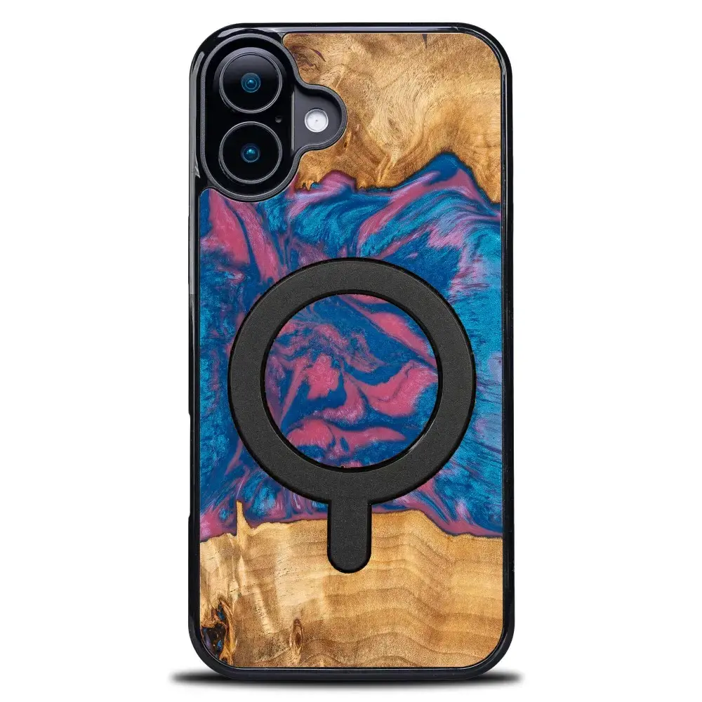 Bewood Unique case for iPhone 16 Plus 6,7" Neons Vegas with MagSafe