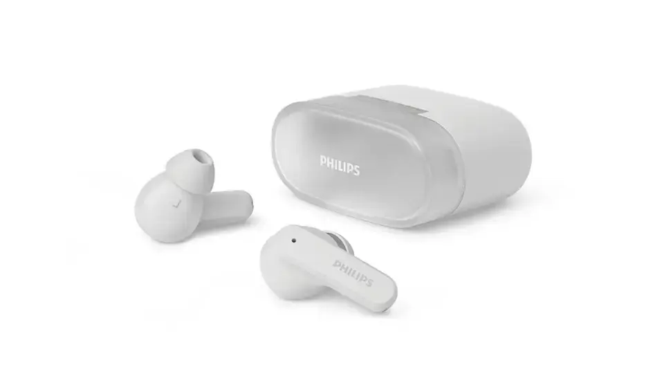 PHILIPS bezvadu austiņas, baltas