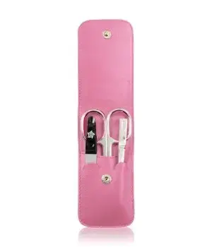 Pfeilring Solingen 3 Piece Travel Manicure Set Pink