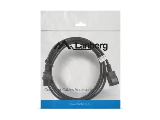 Extension power cable IEC 320 C13 - C14 VDE 3M Black