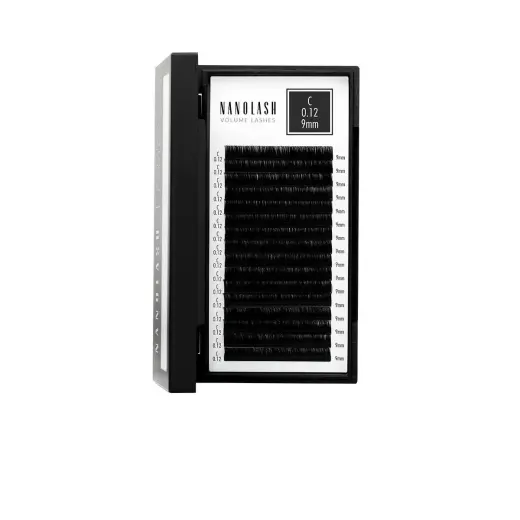 Nanolash - Volume Lashes Pestanas Postizas 012 C 9 Mm 1 U