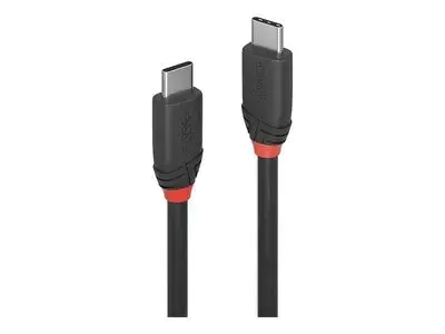 Lindy Black Line USB-C cable 36907 - USB-C | USB-C - 1.5 m