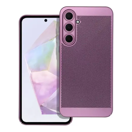 Breezy telefono dėklas Samsung Galaxy A35 5G (A356) violetinis