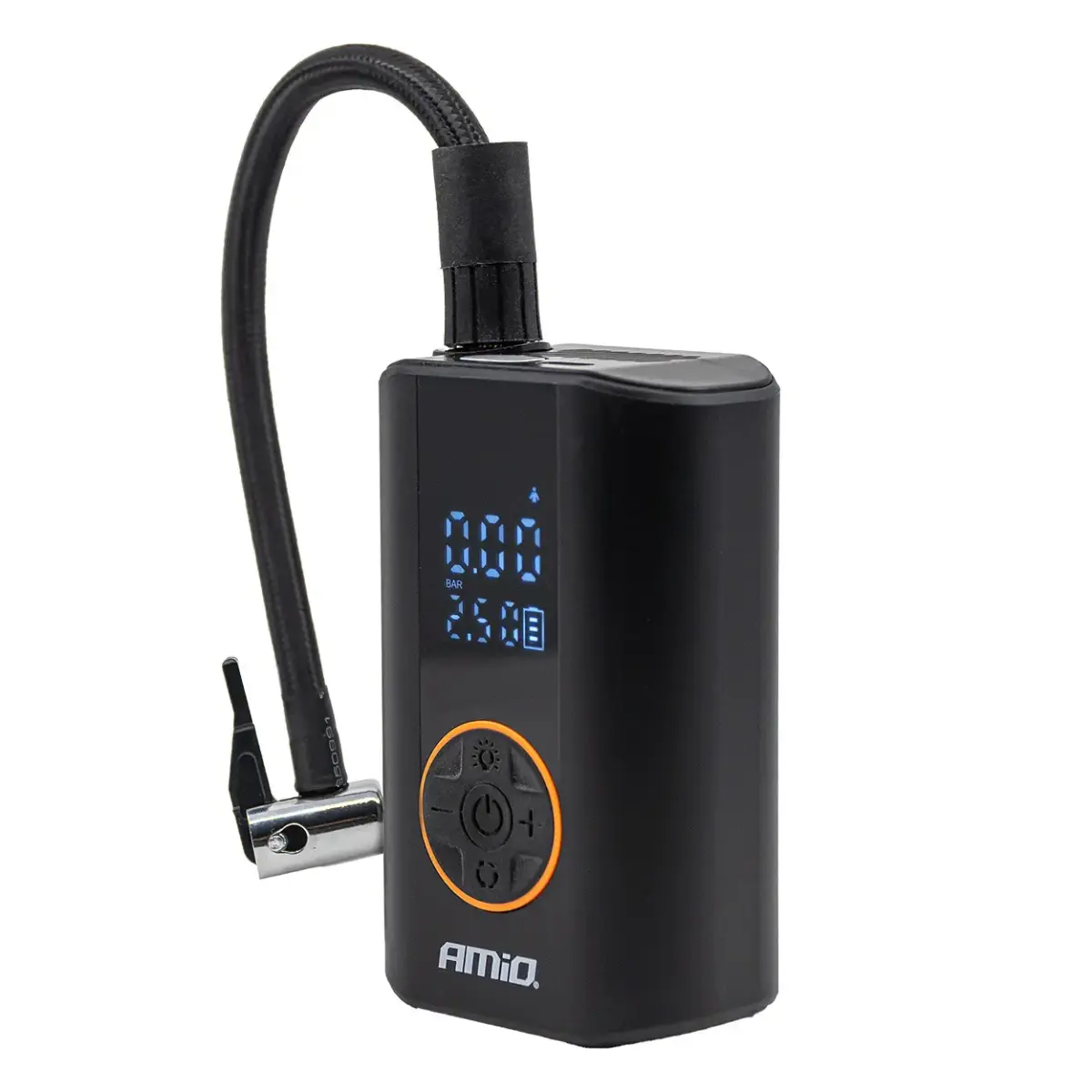 Portable air compressor LED 40W USB-C ACOMP-25 AMIO-04414