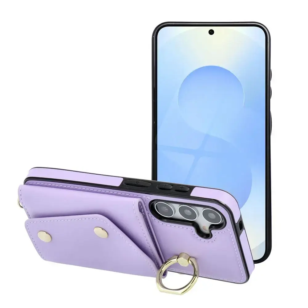 Case for Samsung S25 PLUS Wonder with wallet lilac
