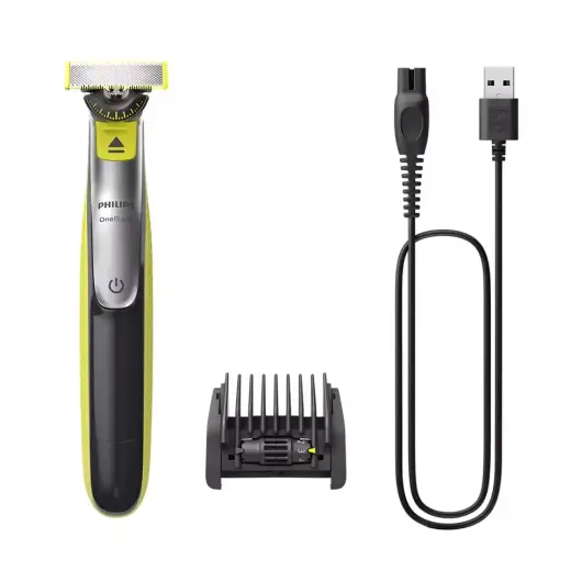 Philips Oneblade QP2734|20 360 360 asmens 5-in-1 ķemme (1 2 3 3 4 5 mm) 60 min darbības laiks|4 stundu uzlāde