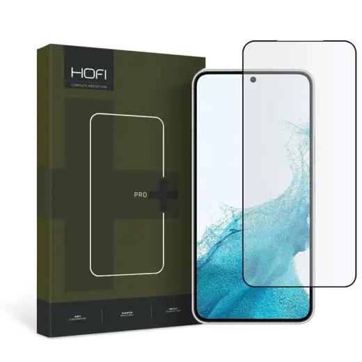 HOFI GLASS PRO+ aizsargstikls telefonam Samsung Galaxy S22 melns