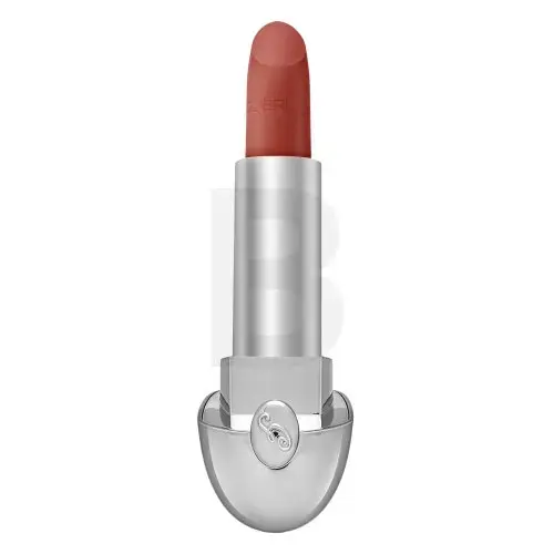 Guerlain Rouge G Luxurious Velvet 555 Ķieģeļu sarkanais ar matējošu efektu 3,5 g