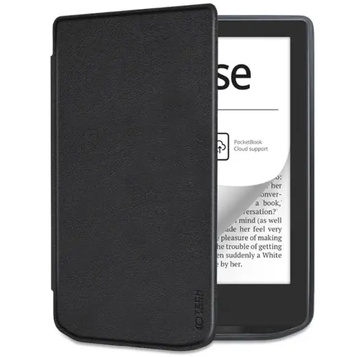 Tech-Protect SmartCase futrālis PocketBook Verse | Verse Pro - melns