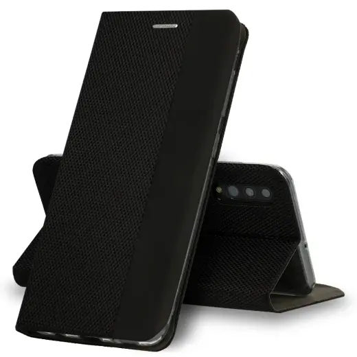 Vennus SENSITIVE knyginio tipo telefono dėklas iPhone 13 Pro juodas