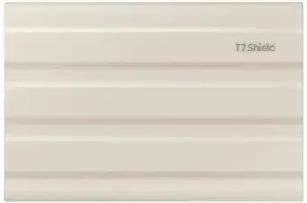 Ārējais SSD disks Samsung T7 Shield 2TB Beige