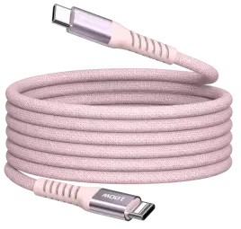Verbatim Sync & Charge Magnetic data transfer and charging cable | USB-C to USB-C | 100W | 1.2m | pink