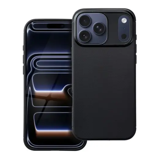 Carbon Premium phone case for iPhone 17 Pro Max black