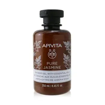 Bath Gel with Pure Jasmine Essential Oils Apivita 250ml