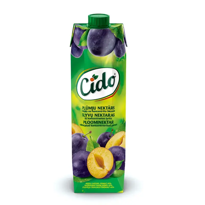 Plūmju nektārs CIDO, 1 L