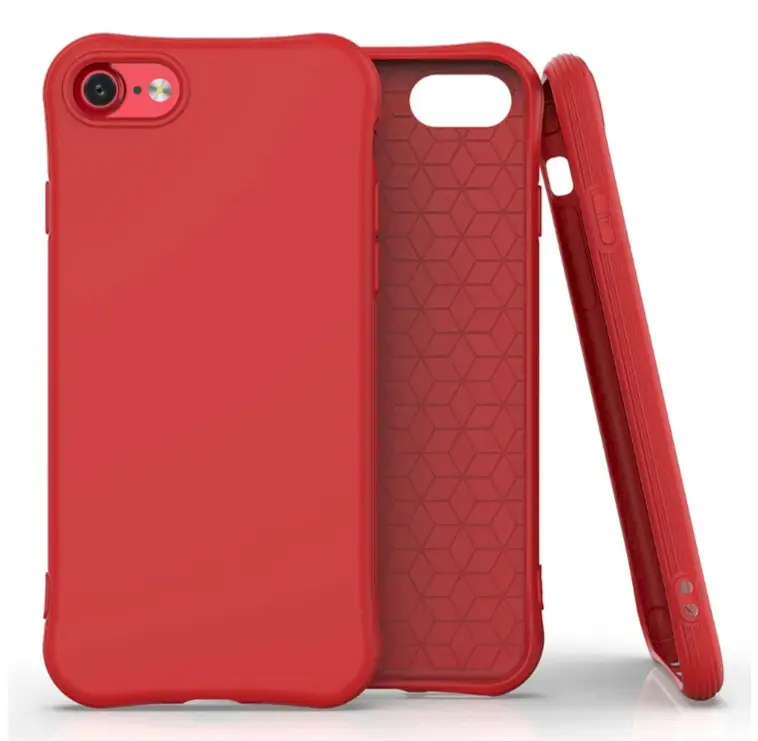 Fusion Solaster Back Case Silicone Case For Apple iPhone 7 | 8 | SE 2020 Red
