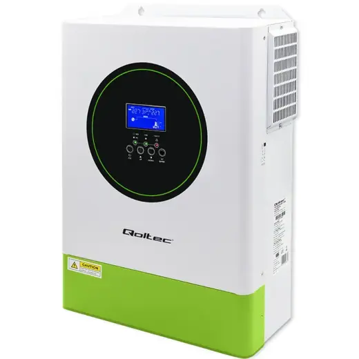 Qoltec Modular Hybrid Solar Inverter Off-Grid 6200W | 120A | 48V | MPPT | 12 units | BMS | AGM GEL LiFePO4 | Sinus | Wi-Fi option | Power factor 1.0