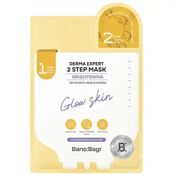 BANOBAGI Derma Expert Brightening 2 Step Mask - Two-step brightening mask 27.0g