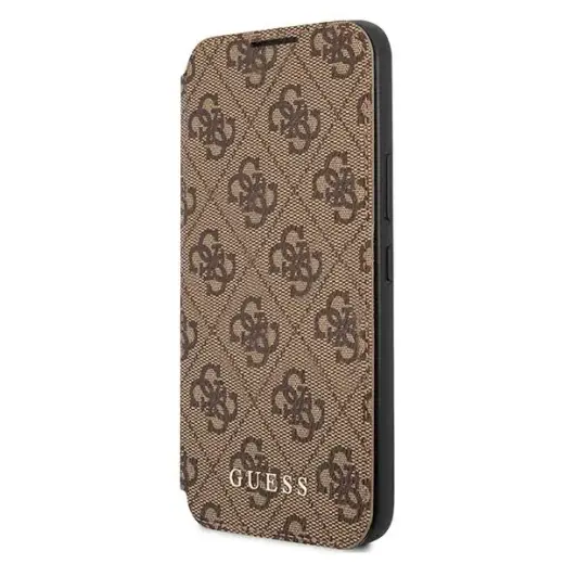Guess 4G Book Case for Samsung Galaxy S22+ Brown