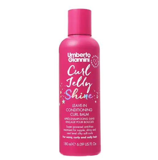 Umberto Giannini, Curl Jelly, Vegan & Cruelty-Free, Hair Balm, Hydrating & Shine, 180 ml