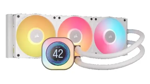iCUE LINK TITAN 360 RX LCD AIO 360mm white