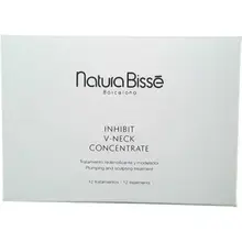 Firming concentrate in ampoules for neck and décolleté care.