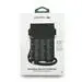 Lacoste PVC Blend Monogram Metal Logo Phone Pouch XL Black