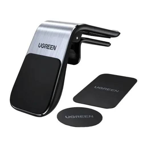 Ugreen LP290 magnētisks auto telefona turētājs uz gaisa deflektora 4.7-7.2" melns