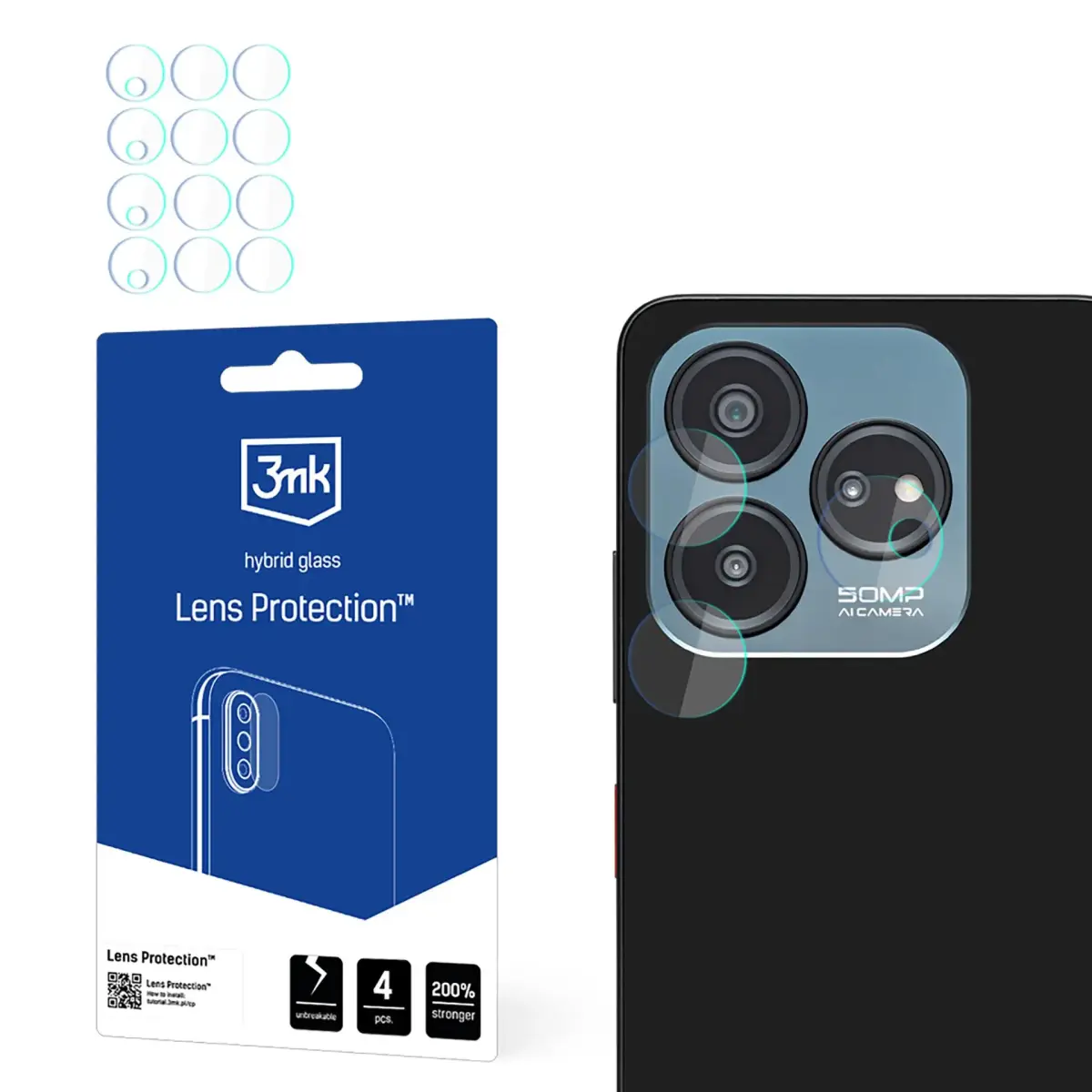 3mk Protection ZTE Optus X Tap 3 - 3mk Lens Protection