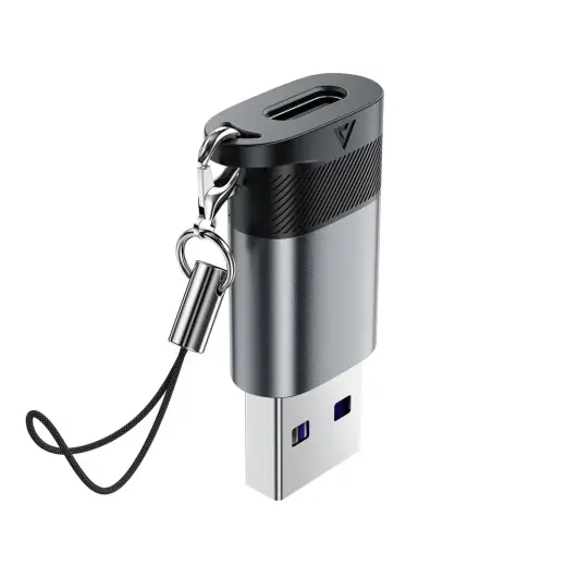 Acefast J8 USB-C - USB-A Adapter - Gray