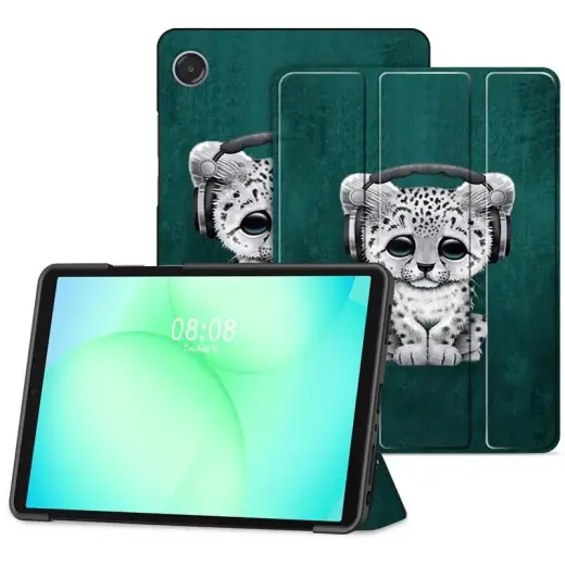 Tech-Protect SmartCase planšetdatora maciņš Galaxy Tab A9 | Galaxy Tab A11 daudzkrāsains