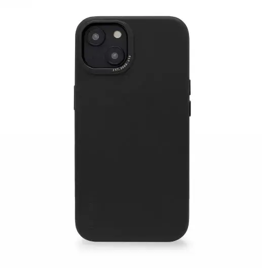 Decoded â MagSafe compatible protective leather case for iPhone 14 Plus (black)