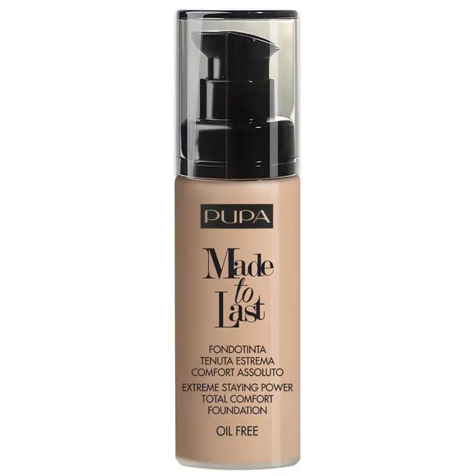 Made to Last Extreme Staying Power Foundation SPF 10 - 050 Sand by Pupa Milano for Women - 1.01 Oz Fo
