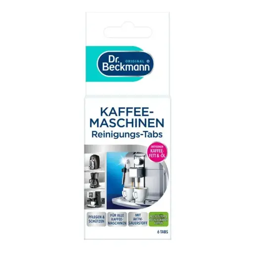 Kohvimasina puhastustabelit Dr.Beckmann, 6 tk, 22 g